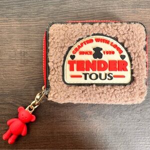 TOUS “Tender” Small Zip Coin Purse